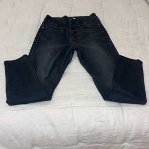 Good American good leg crop size 27 black